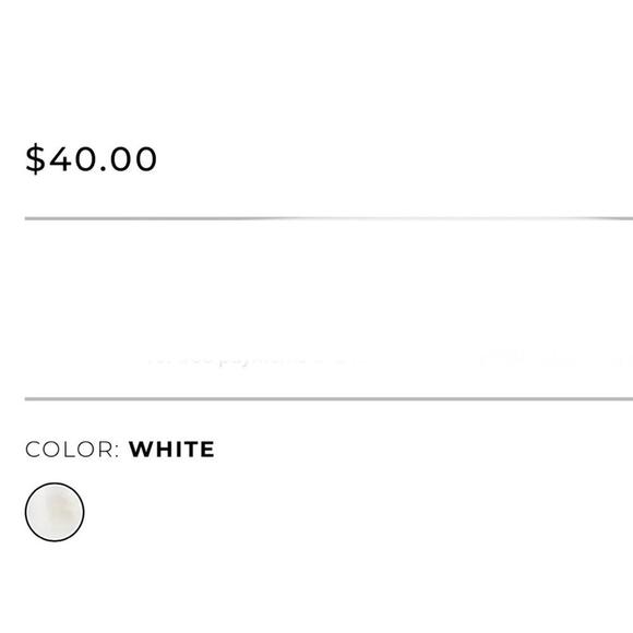 WHBM White House Black Market Pearl Coral and Gold Tone Earrings - NWT! - Picture 8 of 9